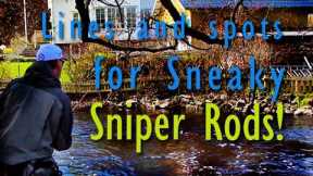Sneaky Sniper rod for tight spots!