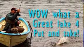 What is the latest, greatest, put and takest lake, in Blekinge?